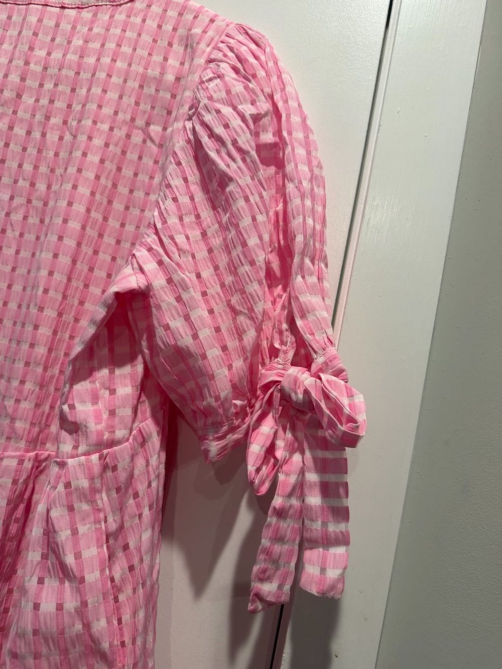 English Factory
Gingham Tiered Midi Dress Size L - Picture 7 of 10